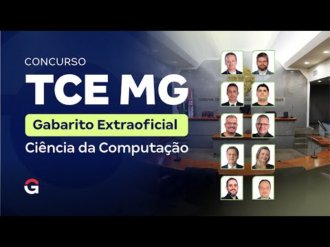 Concurso TCE MG | Gabarito Extraoficial (Cargo: Ciência da Computação)
