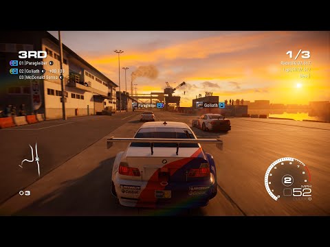 GRID Legends - BMW E46 M3 GTR Yokohama Multiplayer Gameplay