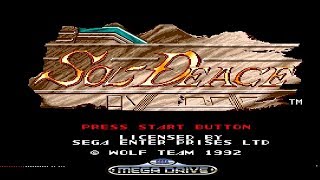 Sega Megadrive - Sol-Deace