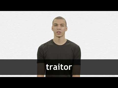 TRAITOR meaning, definition & pronunciation, What is TRAITOR?