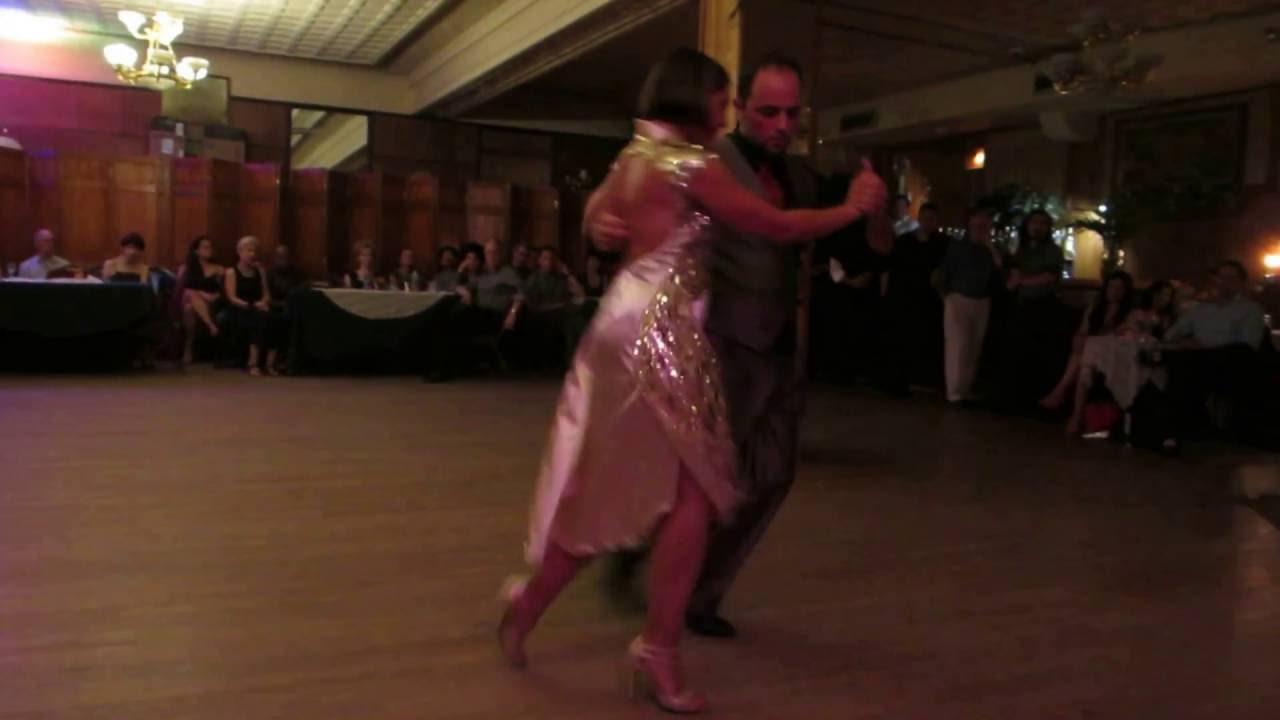 MARIANA PARMA & MARIO DE CAMILLIS @ LA MILONGA ROSA 7/29/2016