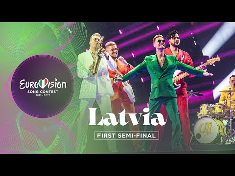 Citi Zēni - Eat Your Salad - LIVE - Latvia 🇱🇻 - First Semi-Final - Eurovision 2022