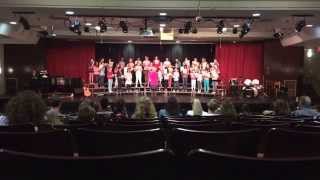 Lower School Chorus performing &quot;Three Little Fishies&quot; by Dowell and Sokole, arr. by Jill Gallinn