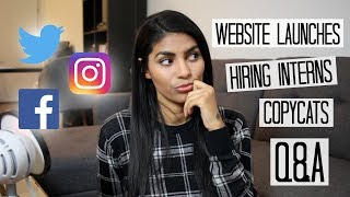 Social Media Manager Q&A: Website Launch Strategy, Interns, & Copycats
