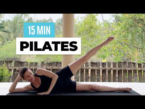 15 MINUTE PILATES WORKOUT | Quick, Full Body Workout (No Equipment)