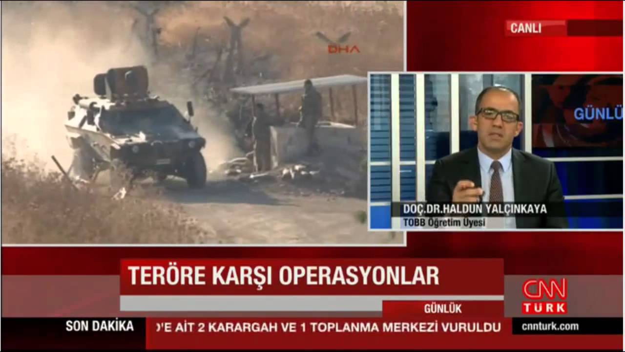 Teröre Karşı Operasyonlar, Doç. Dr. Haldun Yalçınkaya, 24.07.2015