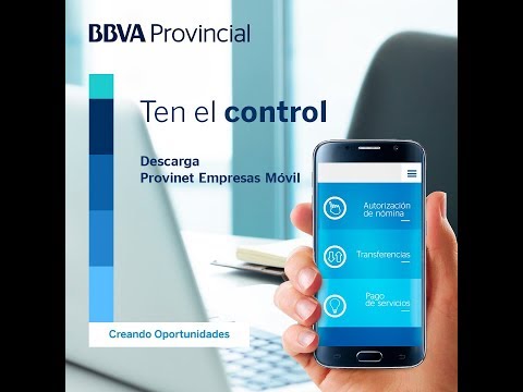 BBVA Provinet Empresas Móvil Video