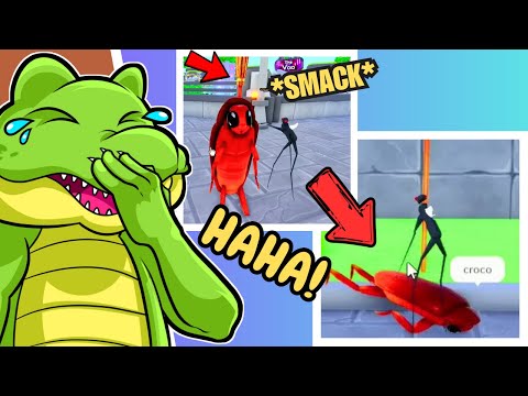 I Couldn't Stop Laughing! Fly Attacks Cockroach During 38k Subs in Roblox TTD 😂