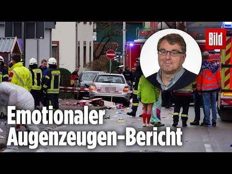 Emotionaler Bericht | Augenzeuge berichtet, was er in Volkmarsen sah