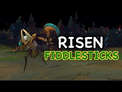 Risen Fiddlesticks Skin Spotlight - League Of Legends