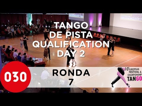 European Tango Championship 2019 – Tango de pista – Qualification Day 2 Ronda 7