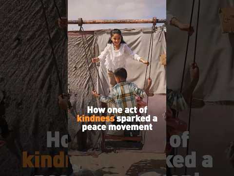 How one act of kindness sparked a peace movement