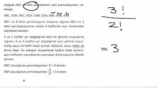 Eğitim Vadisi 10.Sınıf Matematik 2.Föy Sayma ve Olasılık 3 Konu Anlatım Videoları