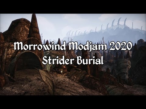 Morrowind Modjam 2020 - Strider Burial Showcase