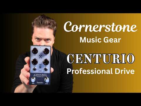 IN STOCK!!! Cornerstone CENTURIO Dual Independent Channels Klon Style Overdrive Guitar Pedal image 5