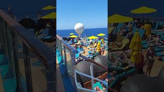 Flori on the go....💃 ❤️ 🌷 ⛱️ 🛳 🌇 #youtubeshorts #travel #trending #cruise #ytshorts #viral #relaxing