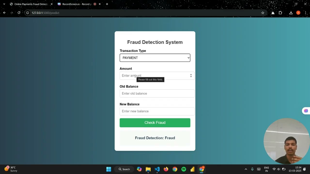 Online Payments Fraud Detection Using Machine Learning - Capstone Project