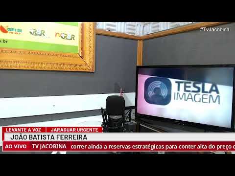 TV JACOBINA ▶ JARAGUAR URGENTE   ▶ COM JOÃO BATISTA FERREIRA ▶  09/03/2026