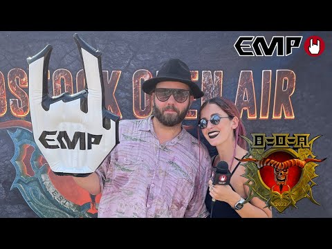 The Night Flight Orchestra - Interview with Sebastian Forslund @ Bloodstock Festival 2022!