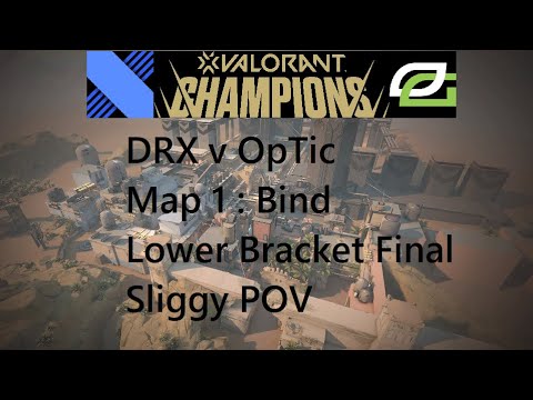 DRX v OpTic Map 1 Bind Lower Bracket Final Champions Sliggy FULL VOD