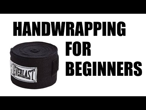 How to Wrap Hands for Muay Thai Boxing or Kickboxing Beginner Hand Wrapping