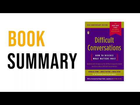 Difficult Conversations by Douglas Stone, Bruce Patton, and Sheila Heen | Free Summary Audiobook