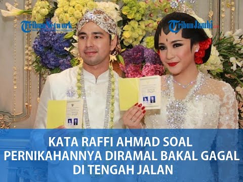 KATA RAFFI AHMAD SOAL PERNIKAHANNYA DIRAMAL BAKAL GAGAL DI TENGAH JALAN