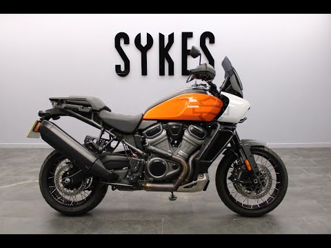 2021 Harley-Davidson RA1250S Pan America Special in Baja Orange White
