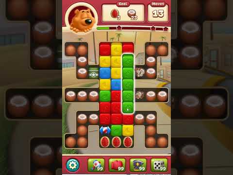 Toon Blast Level 3250 NO BOOSTERS - A S GAMING ✔️