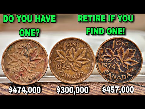 Top 5 Million Dollar Canada 1 Cent Coins! Rare Old Canadian Pennies Worth a Fortune!