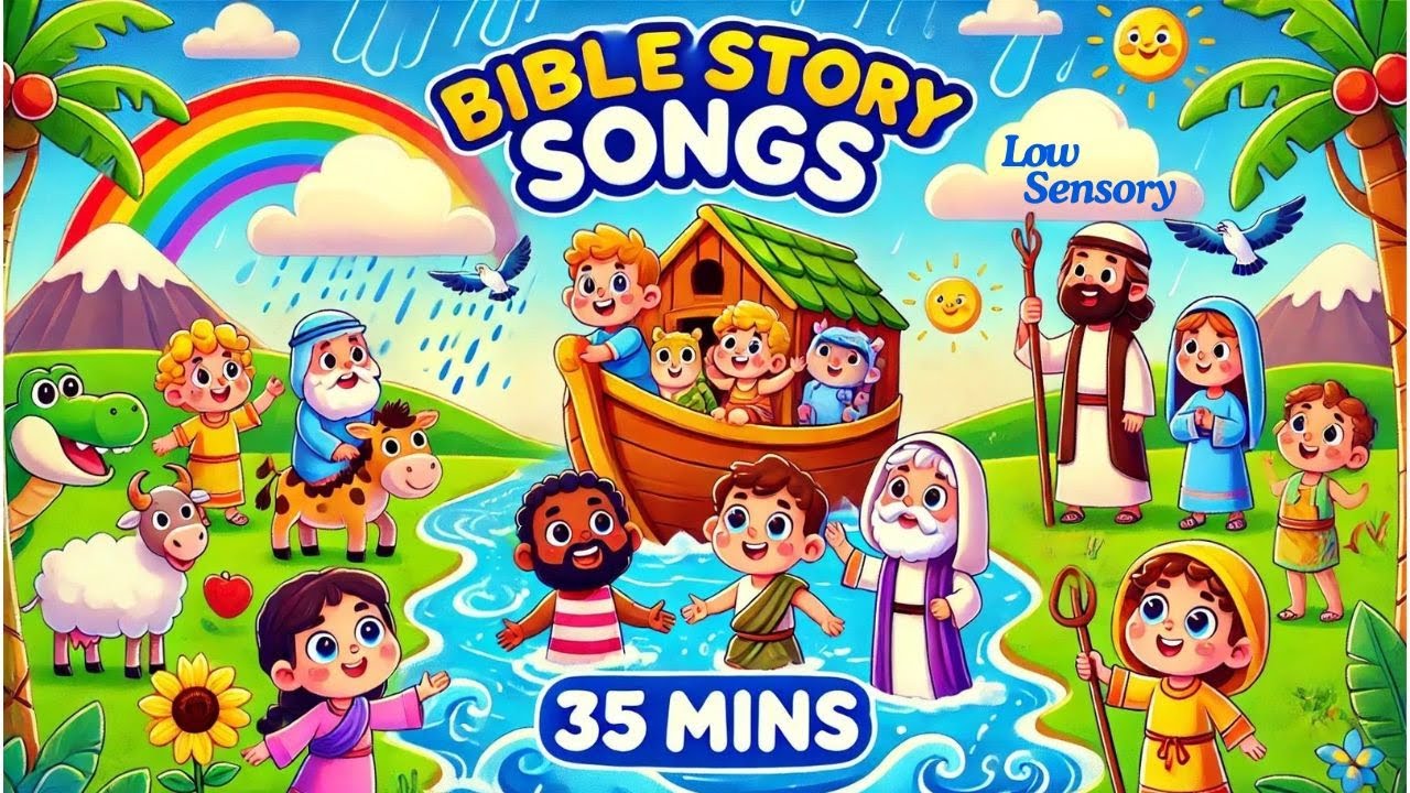 Bible Songs for Kids Compilation | Jesus’ Miracles, Ten Commandments, and More | Children’s Songs