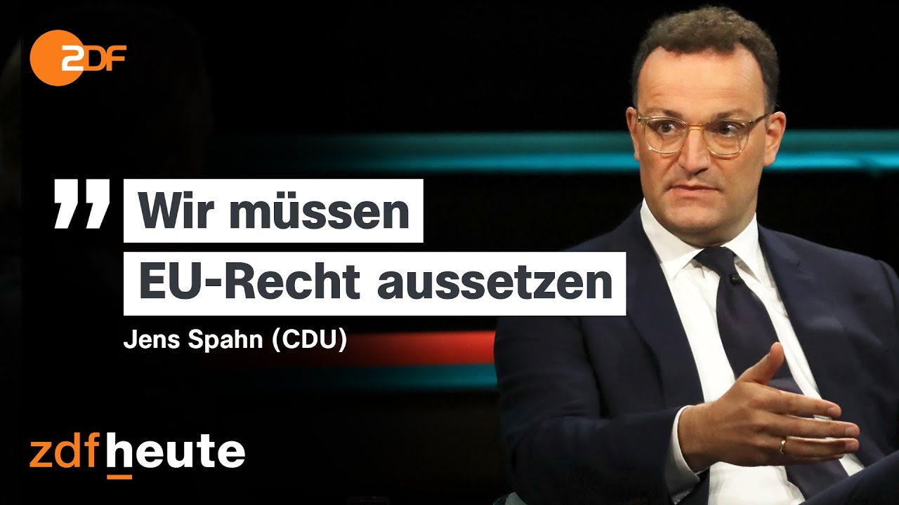 Spahn warnt vor Kontrollverlust bei Migration | Markus Lanz vom 27. August 2024