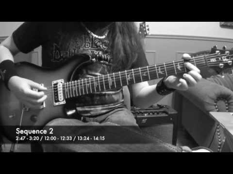 In The Shadow Of Our Pale Companion - TABS Guitar Lesson PART 2 : Rhythm Guitars