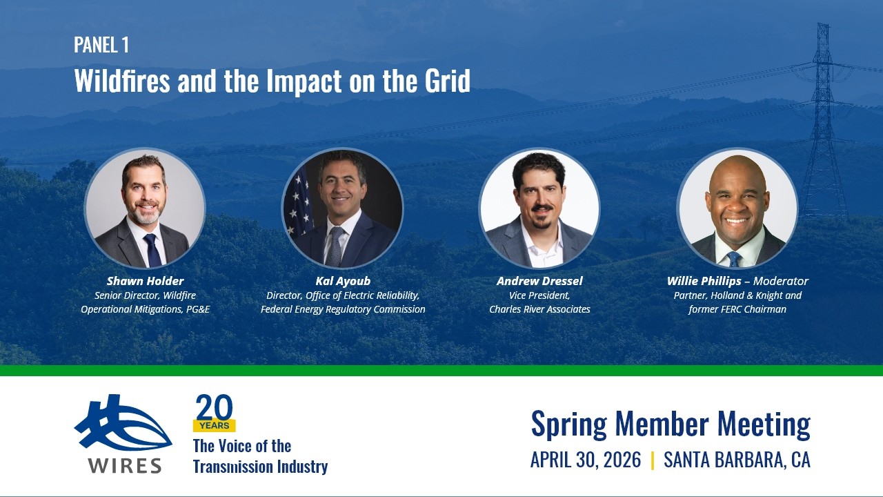 Watch Panel 1 – Wildfires and the Impact on the Grid on YouTube