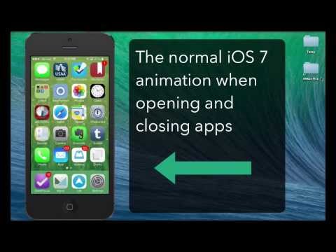 Turning Off Icon Animation in iOS 7
