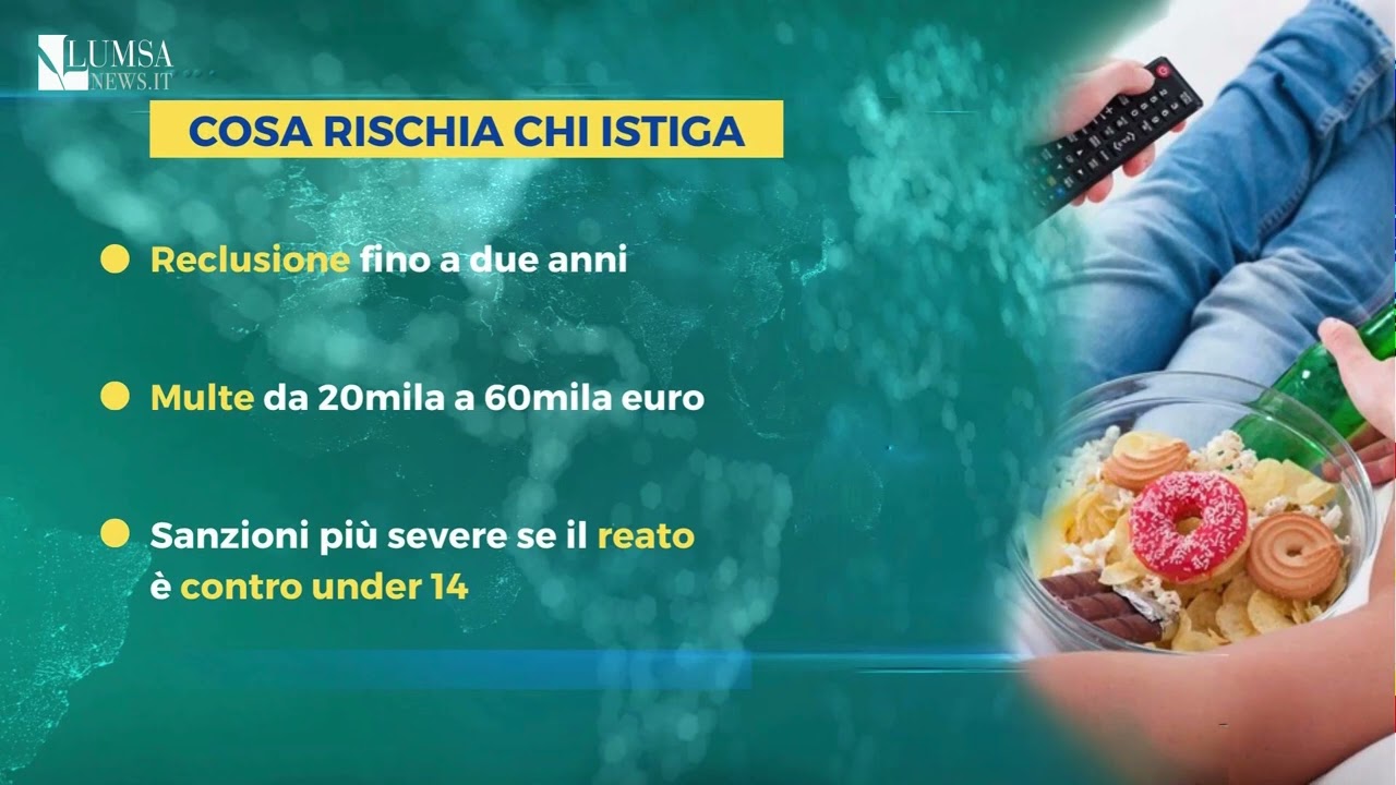 Disturbi alimentari, giro di vite su chi istiga (Il Fatto del Giorno)