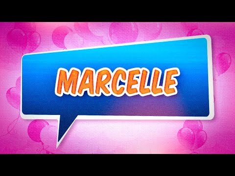 Joyeux anniversaire Marcelle