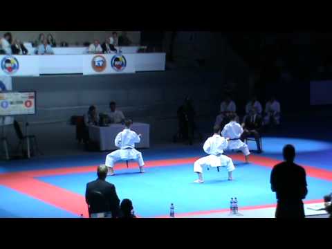 10-th European C'ships for Region. Kata male junior TUR vs ESP