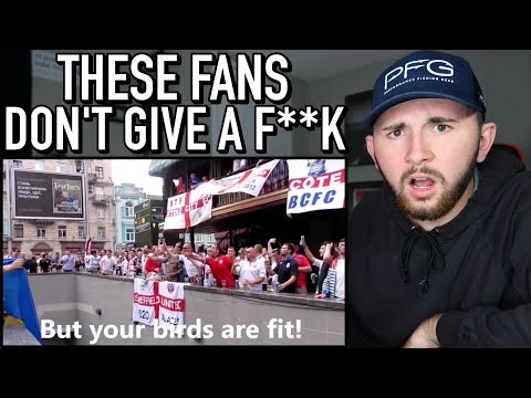 American Reacts to England's Best Football Chants W/ Lyrics