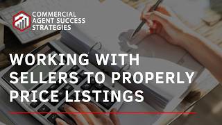Working With Sellers to Properly Price Listings Teaser