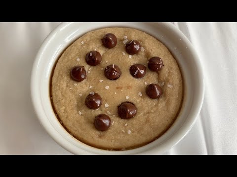 Nutella Filled Cookie Baked Oats ~ The Best Baked Oats I have tried yet! 😼 No Banana, No Egg