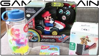 Unboxing a MYSTERY Package from Nintendo (Mario Kart 8 Remote Control Car, & More!)