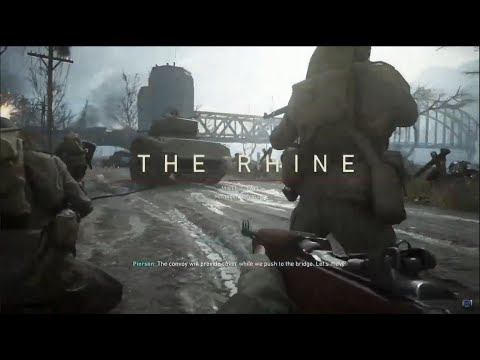 Call of Duty WWII: CAMPAIGN PT11 - FINAL DRIVE TO THE RHINE!