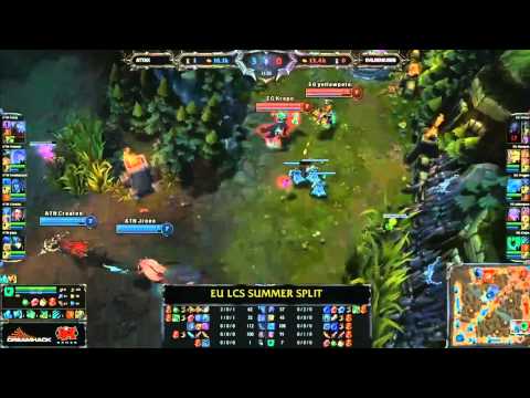 LCS Summer 2013 EG vs ATN Froggen Anivia stops Shen ulti