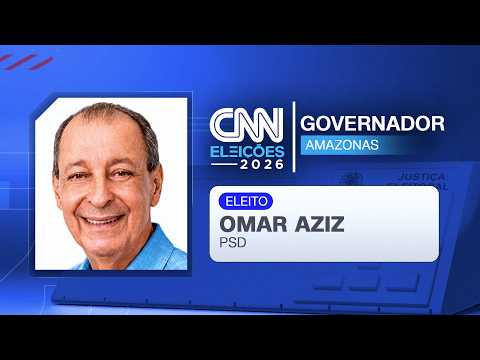 Omar Aziz é eleito governador do Amazonas | CNN ELEIÇÕES