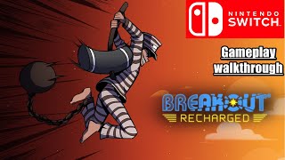 Breakout: Recharged Switch Nintendo gameplay walkthrough HD1080p