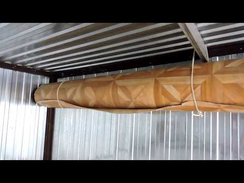 Mobil garázs ötletek 1 - Lomok tárolása a tető alatt