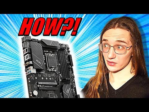 How is This Motherboard SO CHEAP?! MSI PRO B760-P WiFi