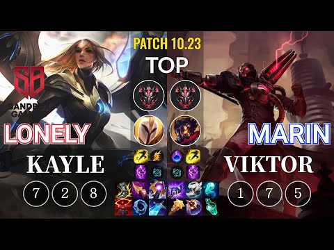 SB Lonely Kayle vs MaRin Viktor Top - KR Patch 10.23
