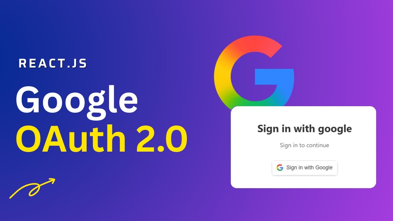 🚀 React Google OAuth 2.0 Authentication | Full Implementation Tutorial